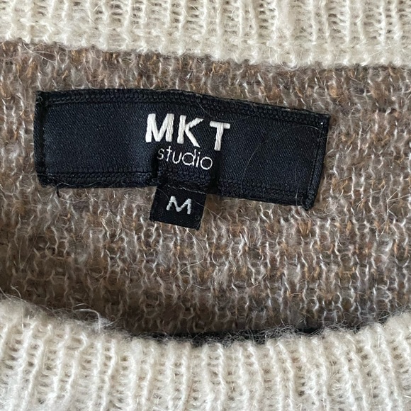MKT studio mohair checkered sweater - Picture 2 of 4